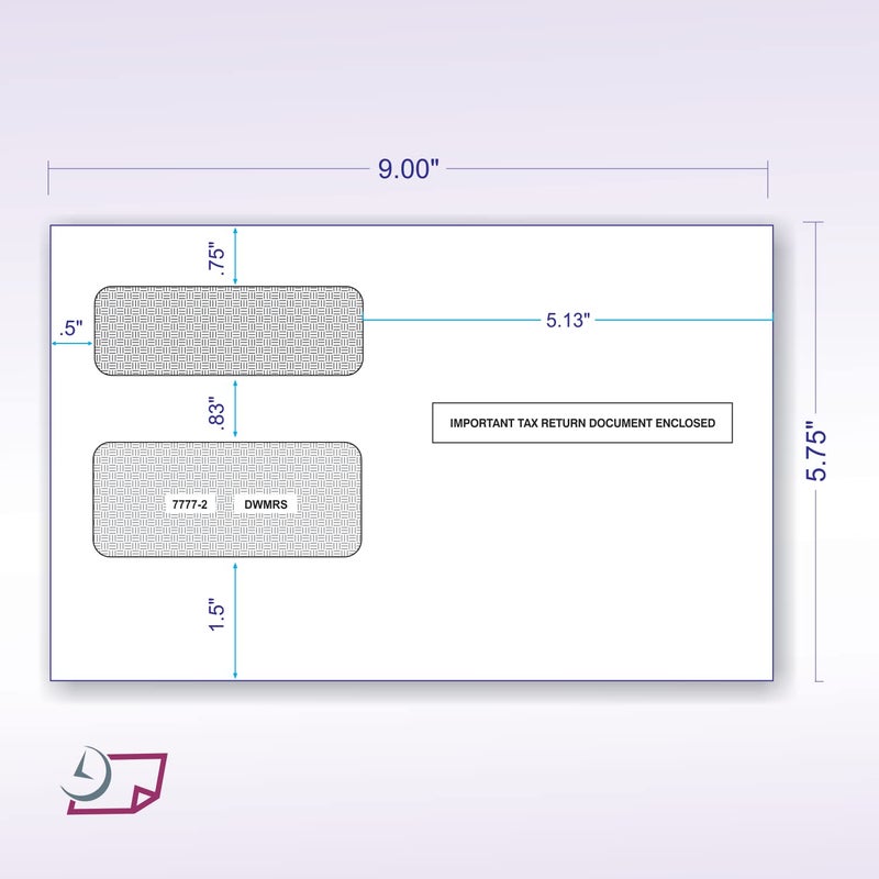 NextDayLabels - Self Seal Envelopes for 1099 Tax Forms (Pack od 100) - Image 3